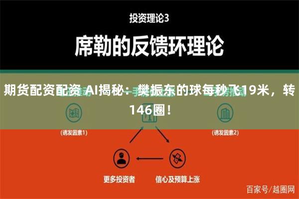 期货配资配资 AI揭秘：樊振东的球每秒飞19米，转146圈！